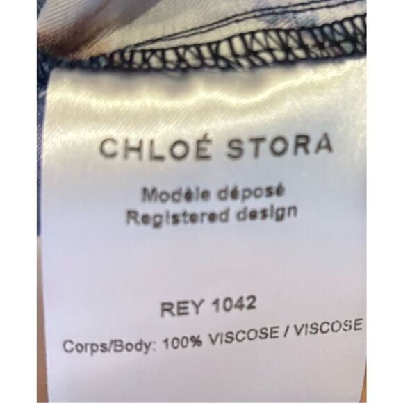 Chloe Stora Rey Wide Leg Pant NWT Size 34 - Picture 6 of 6